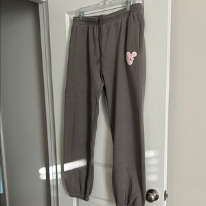 Princess Polly Charcoal Gray Sweat Pants